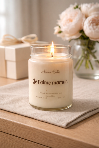 Chandelle Je t'aime maman
