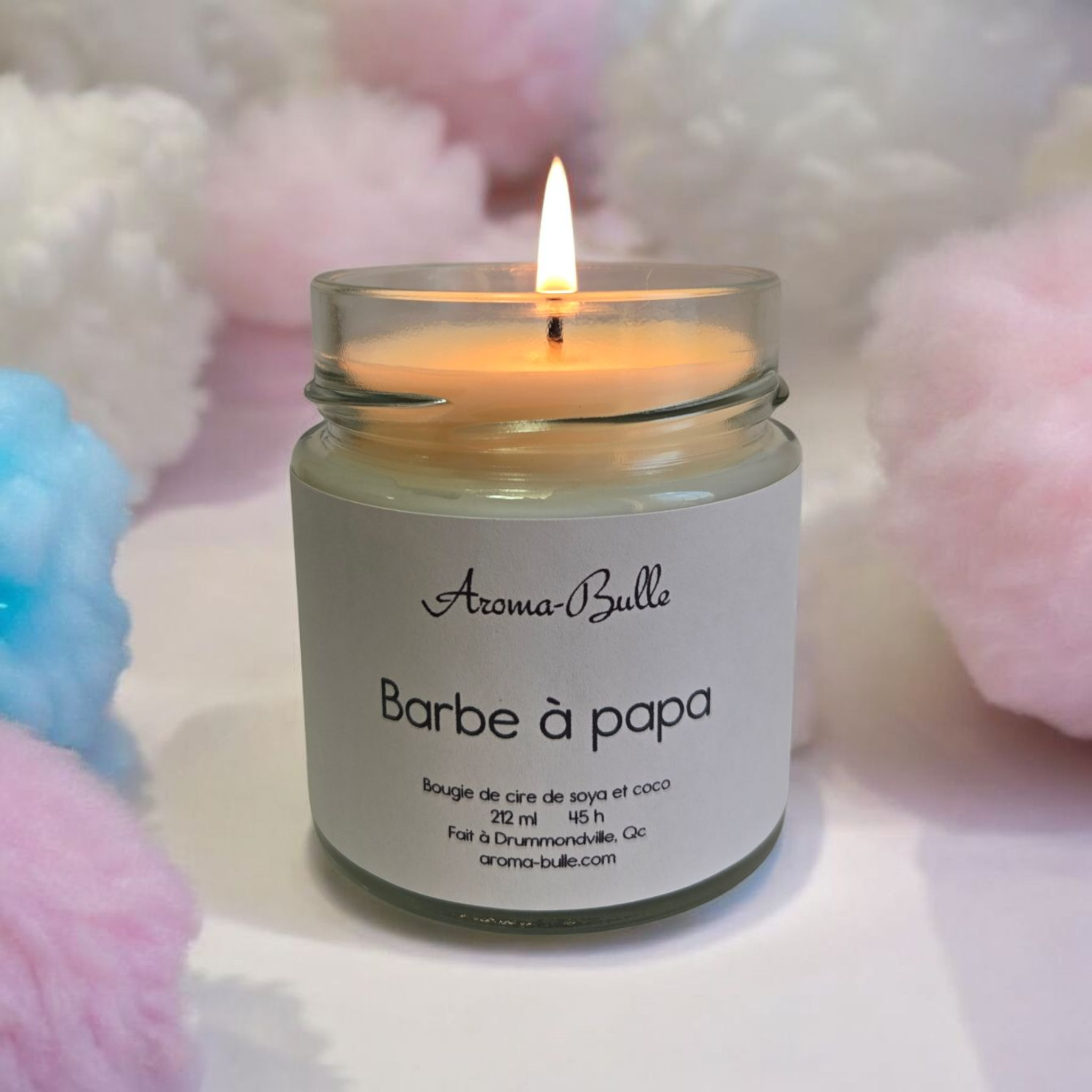 Bougie Barbe à papa