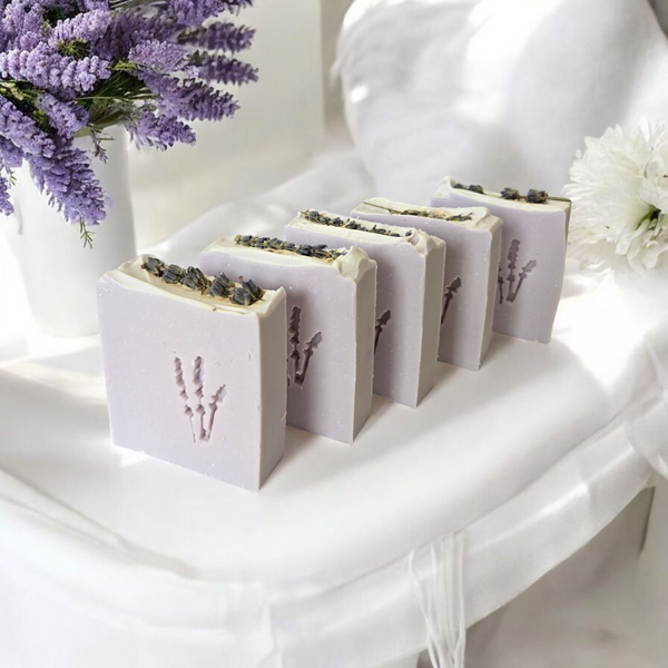 Savon avec huile essentielle de lavande