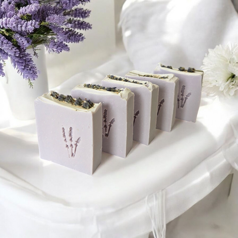 Savon avec huile essentielle de lavande