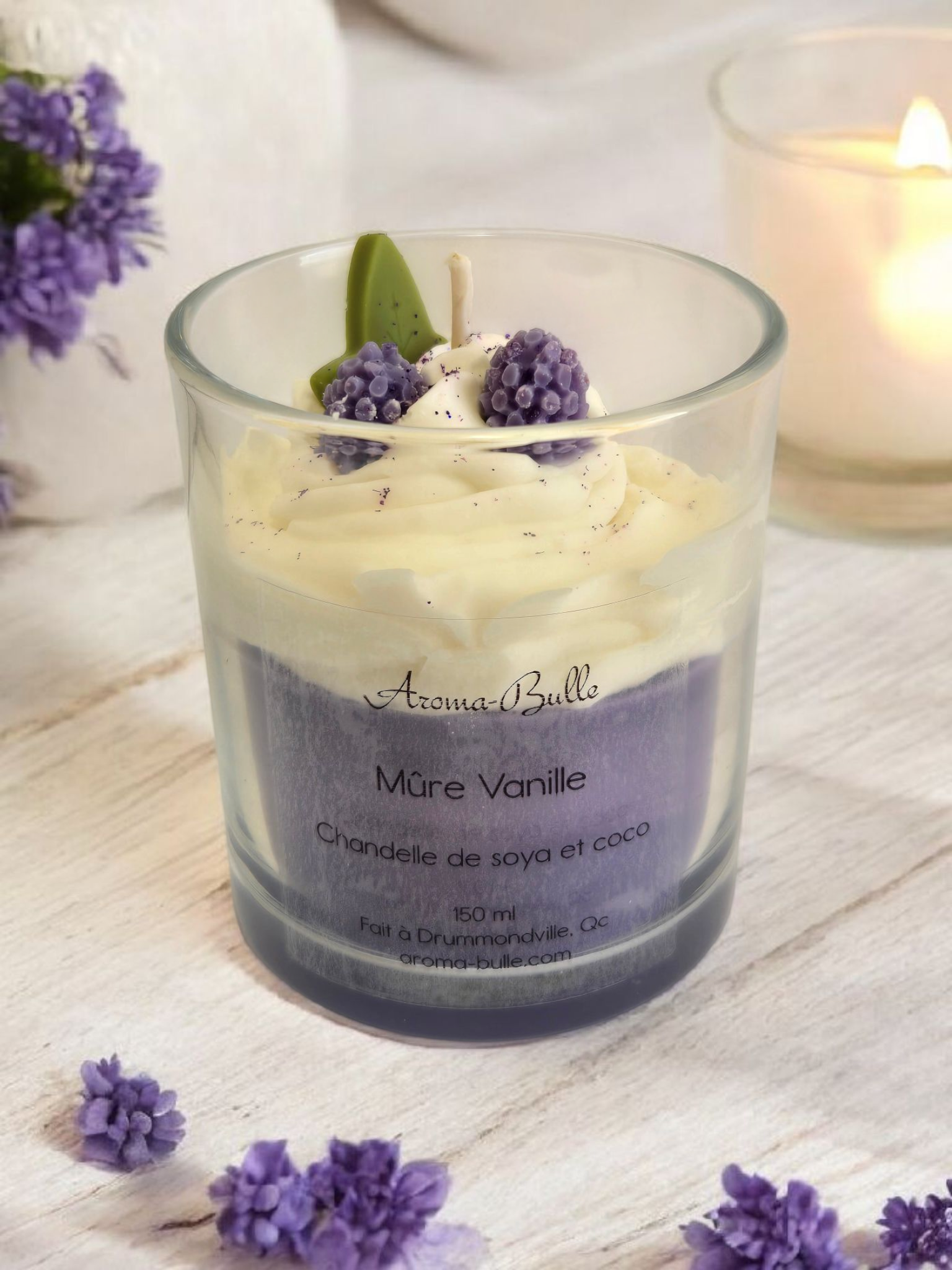Bougie Mûre Vanille