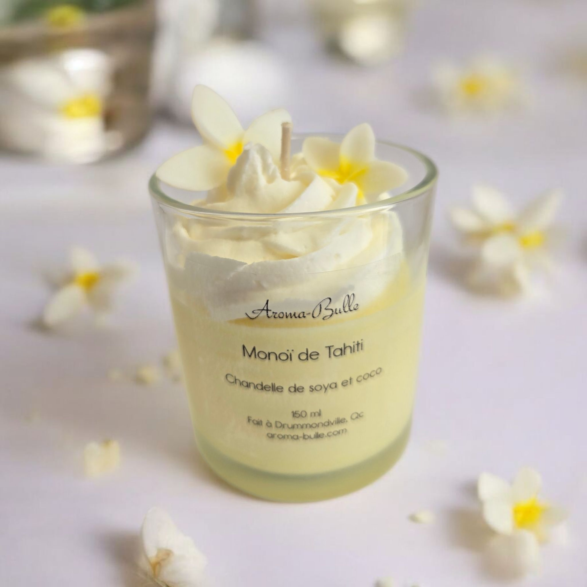 Bougie Monoï de Tahiti