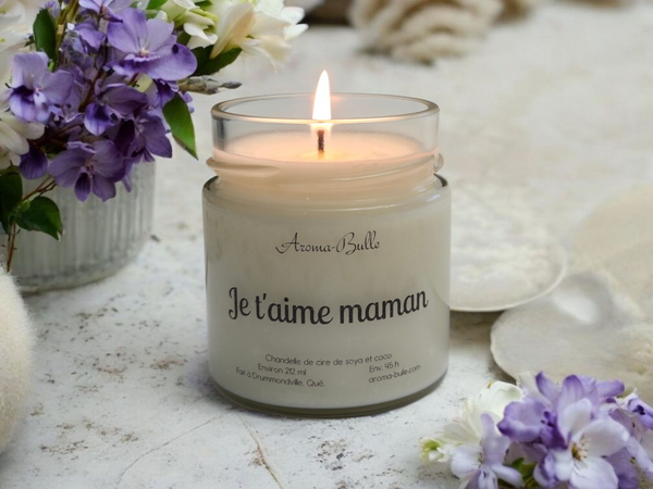Chandelle Je t'aime maman