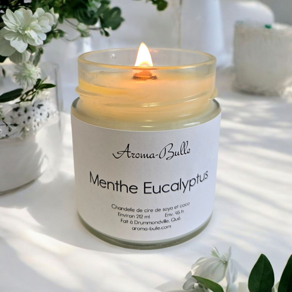 Bougie Menthe Eucalyptus