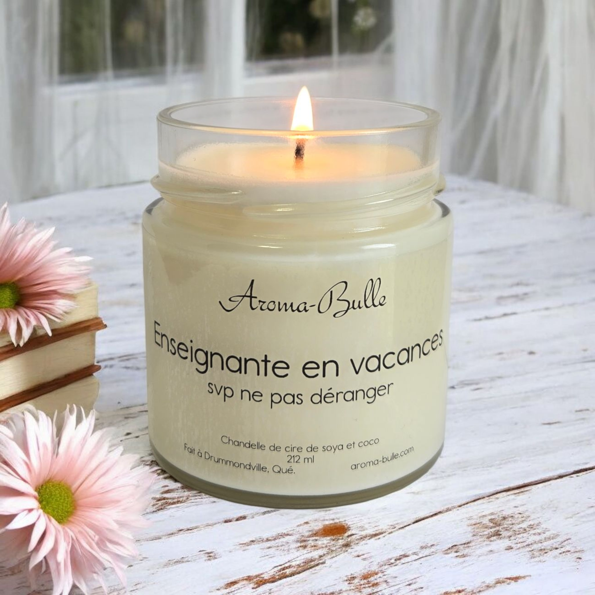 Chandelle Enseignante en vacances