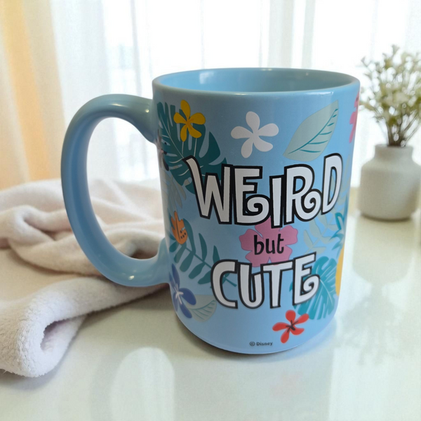Chandelle Tasse bleue