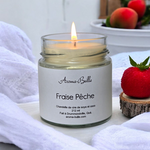 Bougie Fraise Pêche