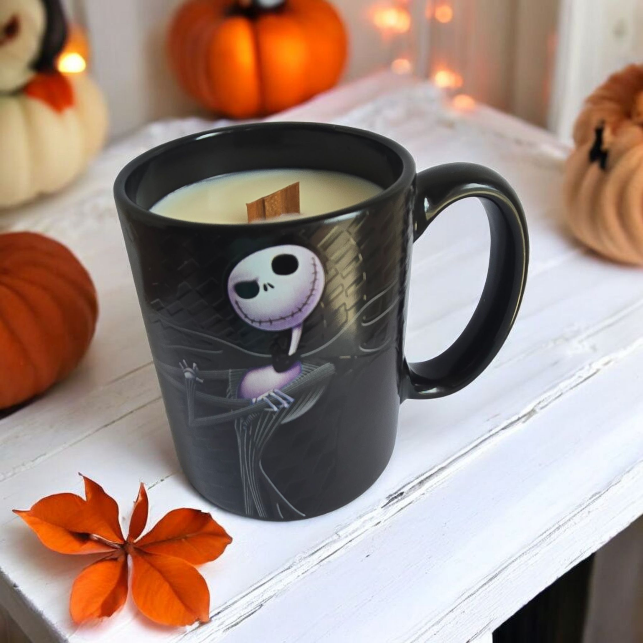 Chandelle Tasse Automne