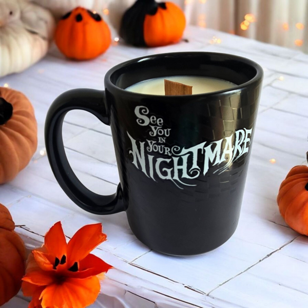Chandelle Tasse Automne