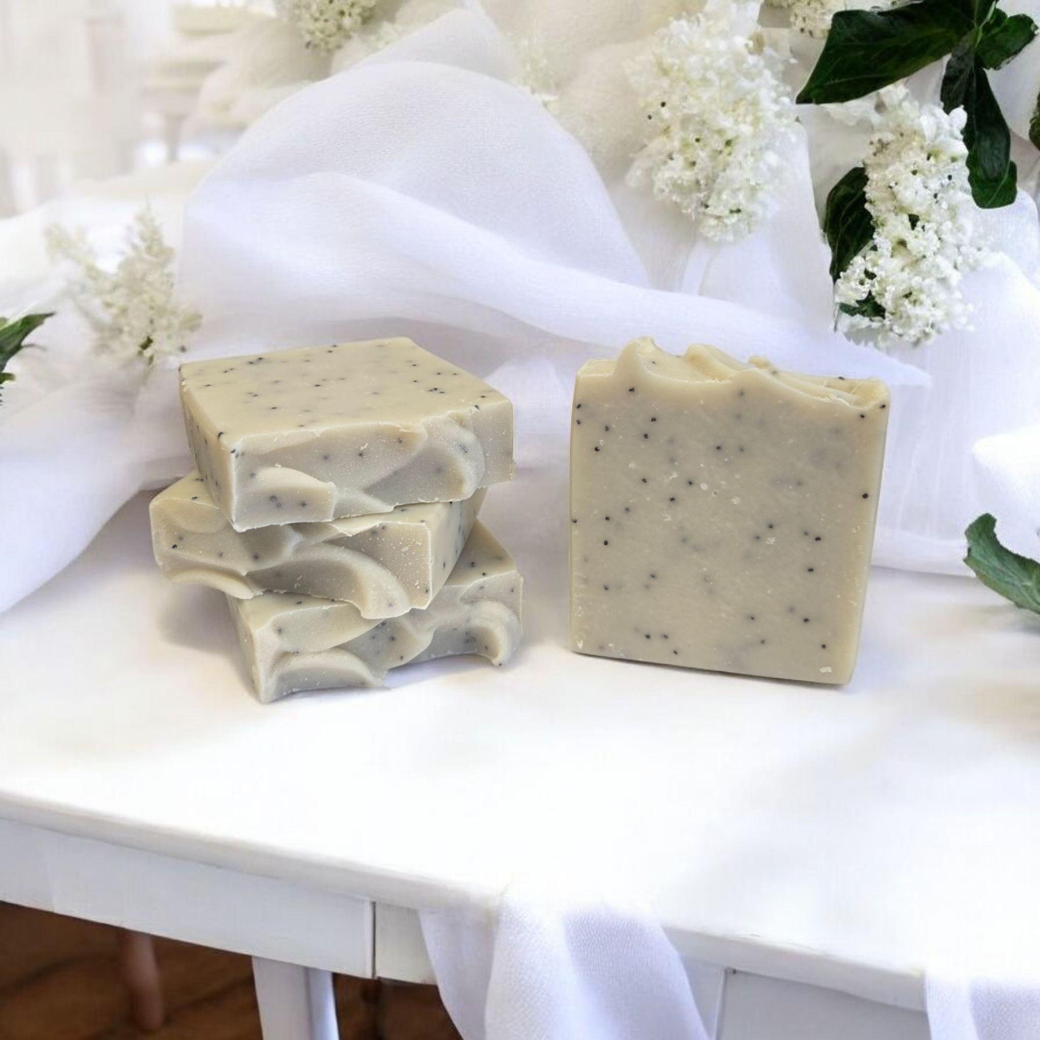 Savon exfoliant Eucalyptus Menthe Lavande