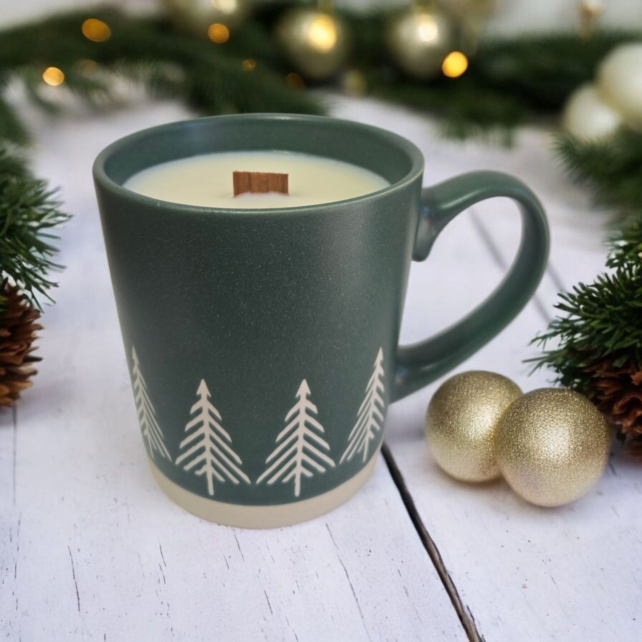 Chandelle Tasse Sapin