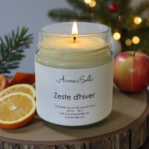 Chandelle Zeste d'hiver