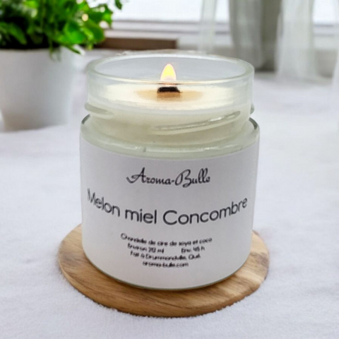Bougie Melon miel Concombre
