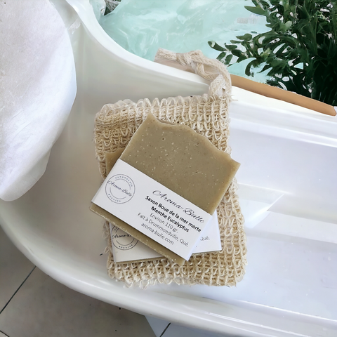 Savon avec Boue de la mer morte Menthe Eucalyptus