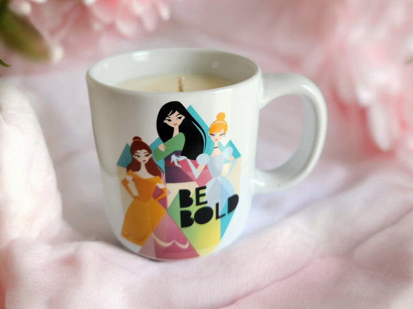 Bougie Tasse Princesses