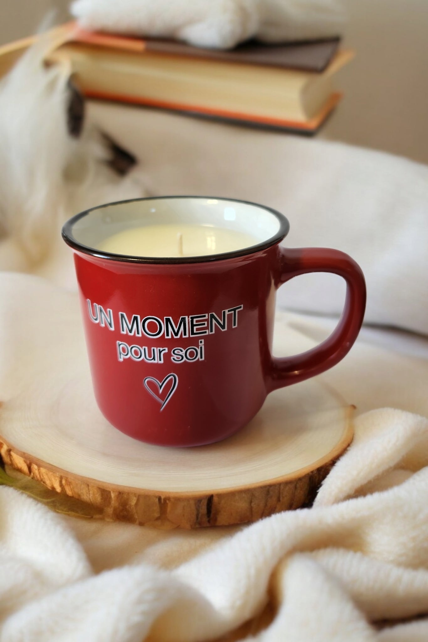 Bougie Tasse Un moment pour moi