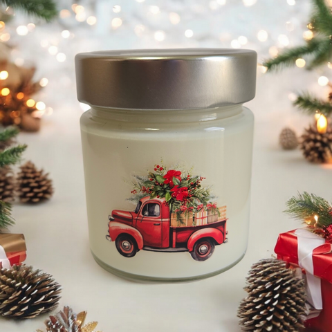 Bougie Camion de Noël