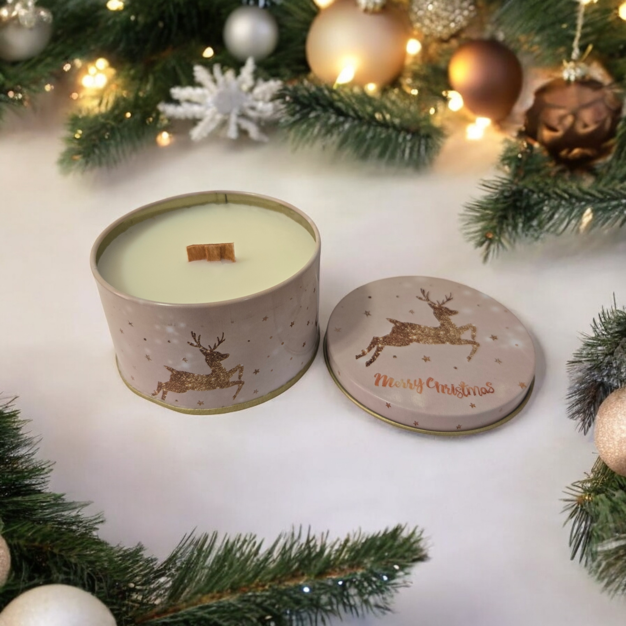 Bougie Merry Christmas