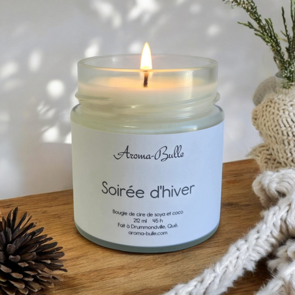 Bougie Soirée d'hiver