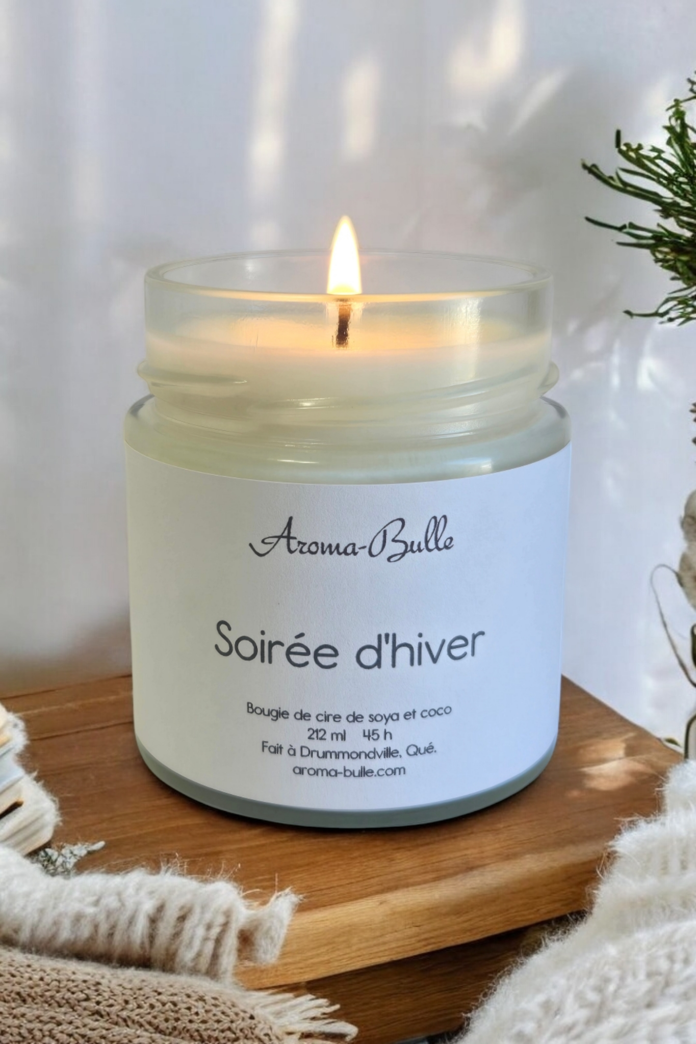 Bougie Soirée d'hiver