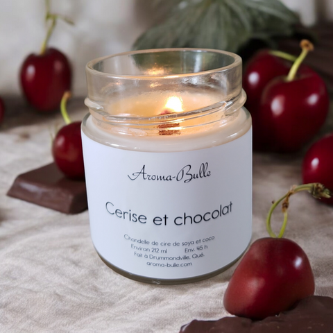 Bougie Cerise Chocolat