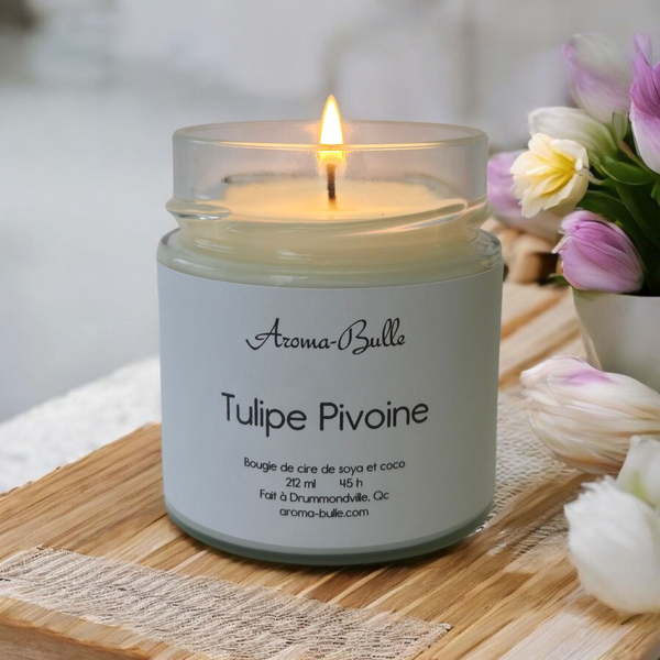 Chandelle Tulipe Pivoine