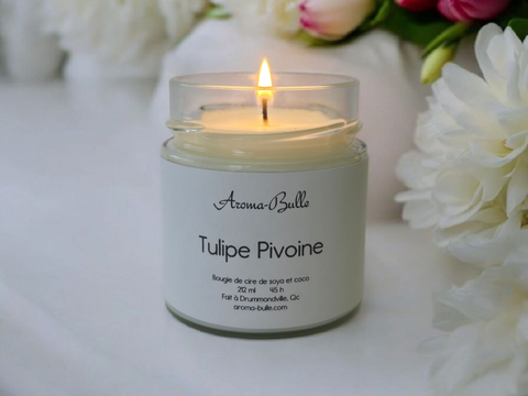 Chandelle Tulipe Pivoine