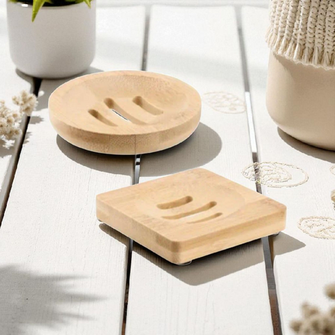 Porte-savon en bambou