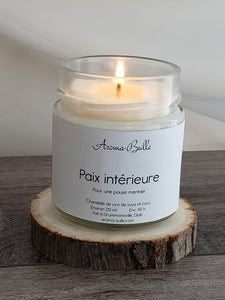 Chandelle Paix intérieure